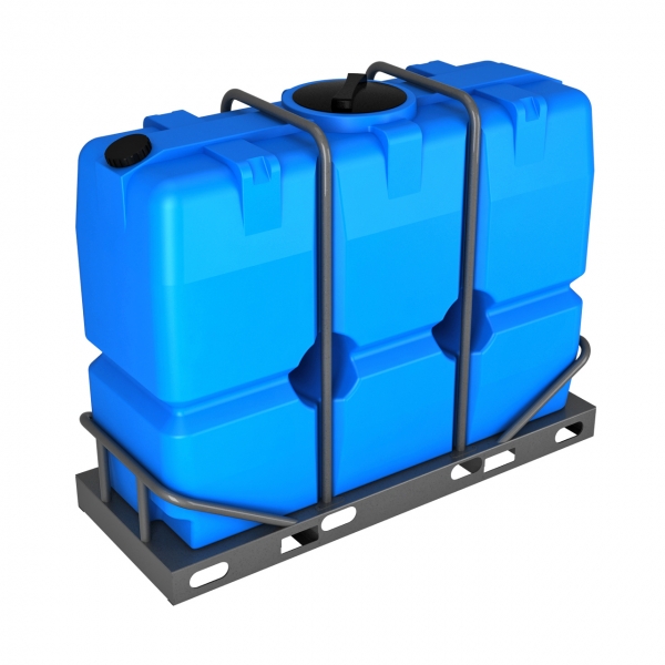 пластиковая ёмкость в металлической обрешётке объёмом две тонны(две тысячи литров)для питьевой воды или дизельного топлива по самой выгодной цене в Москве.