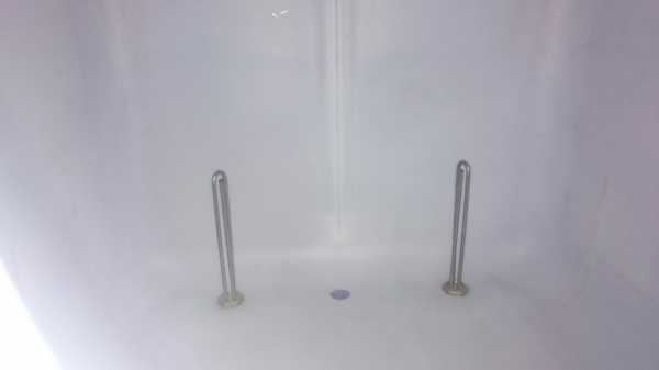 Еврокуб 1000 л, б/у, чистый пропаренный с подогревом 2 тэна (поддон металл/пластик)